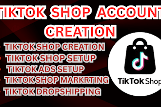 create usa tiktok shop,setup tiktok shop,manage tiktok shop