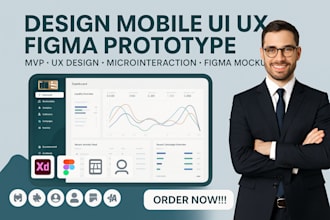 design mobile ui ux figma prototype mvp ux design  microinteraction figma mockup
