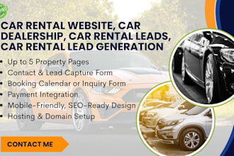 car rental website car dealership car rental leads car rental lead generation