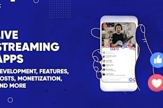 develop streaming app streaming website live streaming live streaming app video