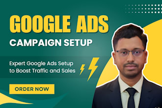 setup and optimize google ads PPC campaigns for sales and traffic