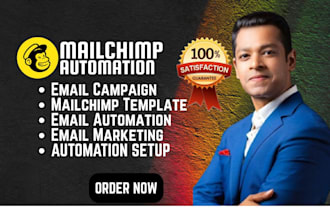 setup mailchimp email automation email campaign design email newsletter template