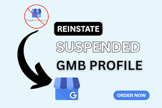 reinstate and fix suspended google my business profile