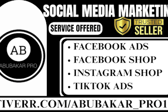 be your shopify facebook instagram ads manager to boost shopify store sales