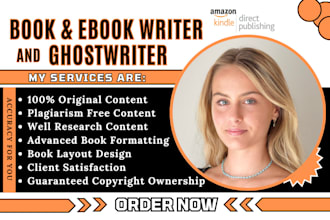 be ghost book writer ebook ghostwriter book editor amazon kdp book formatting