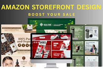 create your amazon brand store or storefront design