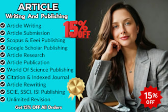 write rewrite and publish article in ssci scie scopus ieee isi or index journal