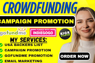 generate USA backers list donors leads for gofundme crowdfunding campaign