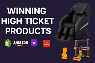 find winning high ticket products for your shopify dropshipping store