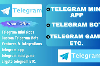 do telegram mini app telegram bot telegram mini game