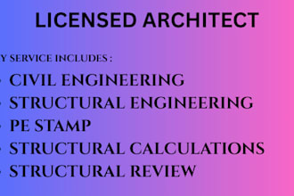 licensed architect, structural engineer pe stamp in alaska, north carolina, sc