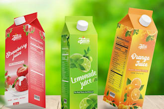 design juice label, tea, energy drink, beverage, sport drink, can beer and colas