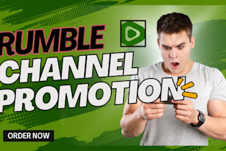 promote your rumble video or channel to a real, active audience