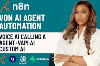 n8n ai agent automation voice ai calling agent vapi ai calling agent custom ai