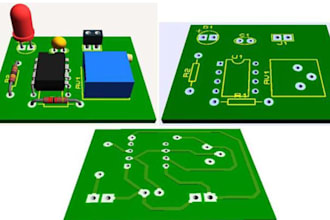 design professional pcb layout and circuit schematics for your project