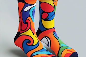 draw unique socks for your brand