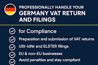 professionally handle your germany vat returns and filings for compliance