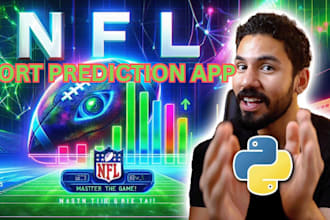 do ai sport prediction app development, NFL ai sport prediction website