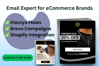 setup klaviyo flow email marketing automation brevo campaign, brevo klaviyo