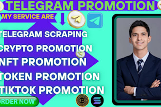 boost solana meme and crypto telegram ,telegram marketing