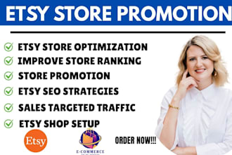 do etsy store promotion for usa, uk, german audience