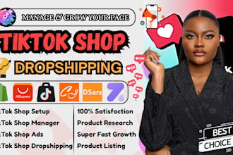 setup tiktok shop fix tik tok shop dropshipping marketing manage tiktok shop