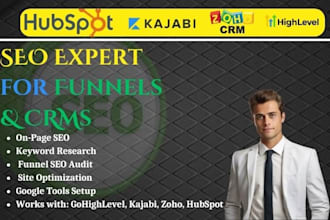 be your gohighlevel SEO expert for ghl funnels and ghl websites