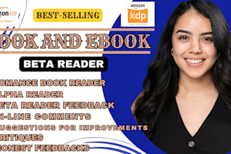 beta read your horror thriller, mystery science fiction book ya romance novel