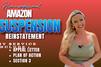 write amazon suspension appeal letter plan of action section 3 suspension