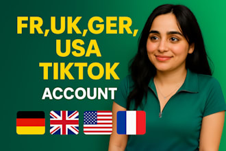 create france,germany,usa,UK, tiktok accounts monetization,creator rewards