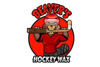create a outstanding mascot beaver logo with printable file