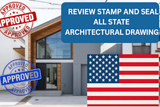 design architectural drawing and stamp  floor plan and  permit ready plans
