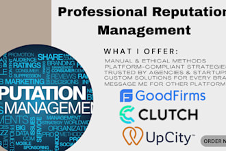 increase your goodfirms clutch upcity online reputation management
