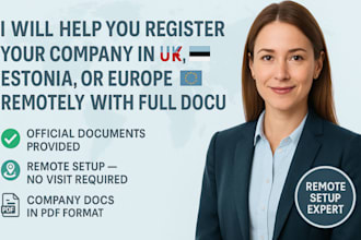 do company registration in the UK, estonia, germany vat in cyprus, lithuania