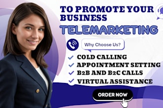 do b2b cold calling telemarketing, appointment setting and telemarketing manager