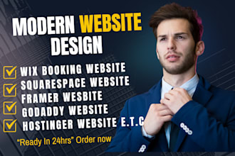 create modern framer website design, framer landing page, framer developer