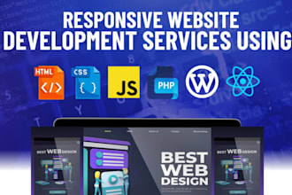 design a modern static website with free hosting  using HTML CSS or react