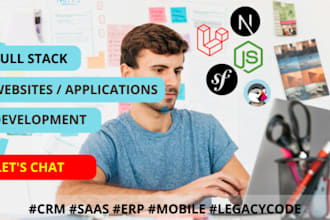 build a secure  custom website as full stack web developer