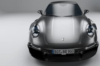 rebuild 3d brabus rocket 900 r car,suv car,iracing, asseto corsa model 3d print