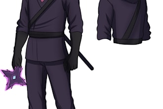 design pixel art anime character nsfw live2d model cartoon character 2d art