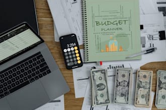 create a custom personal or business budget spreadsheet for you