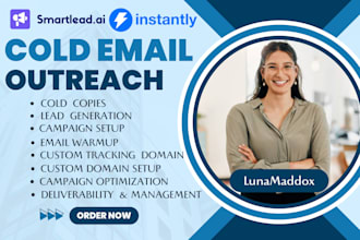 setup instantly ai, smartlead for cold email outreach marketing and email warmup