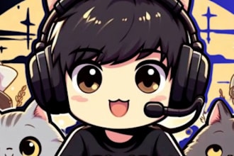 create custom 3d twitch emotes, twitch subs badges and logo