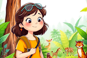 children storybook illustration, children storybook illustration