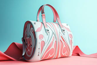 design luxury ladies handbag tech pack fashion designer