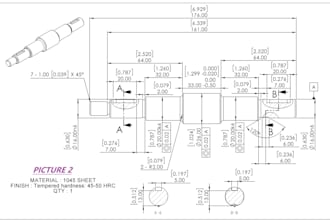 do 2d drawing for your industrial assembly by solidworks