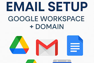 setup google workspace domain email for your business in 24 hours