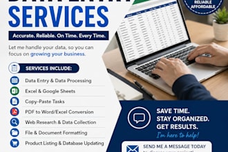 do data entry for you