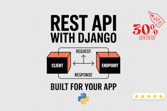 build a rest API using django and django rest framework