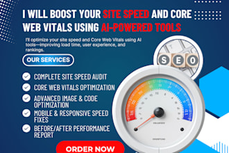 boost your site speed and core web vitals using ai powered tools
